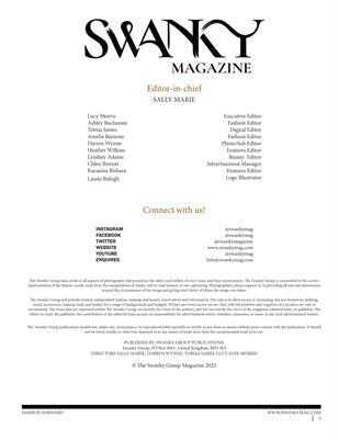 Swanky Magazine numero di aprile 2023 04