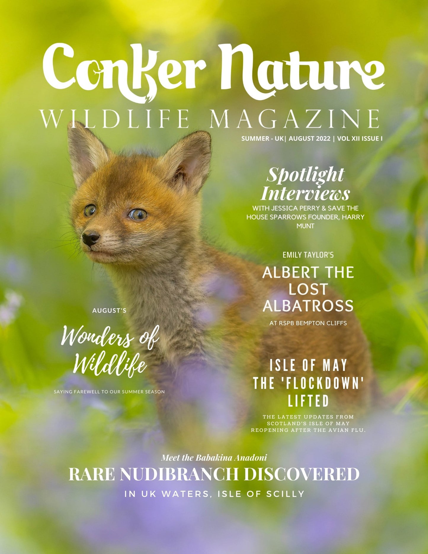 CONKER NATURE MAGAZINE SUMMER | AUGUST 2022 | VOL XII ISSUE I