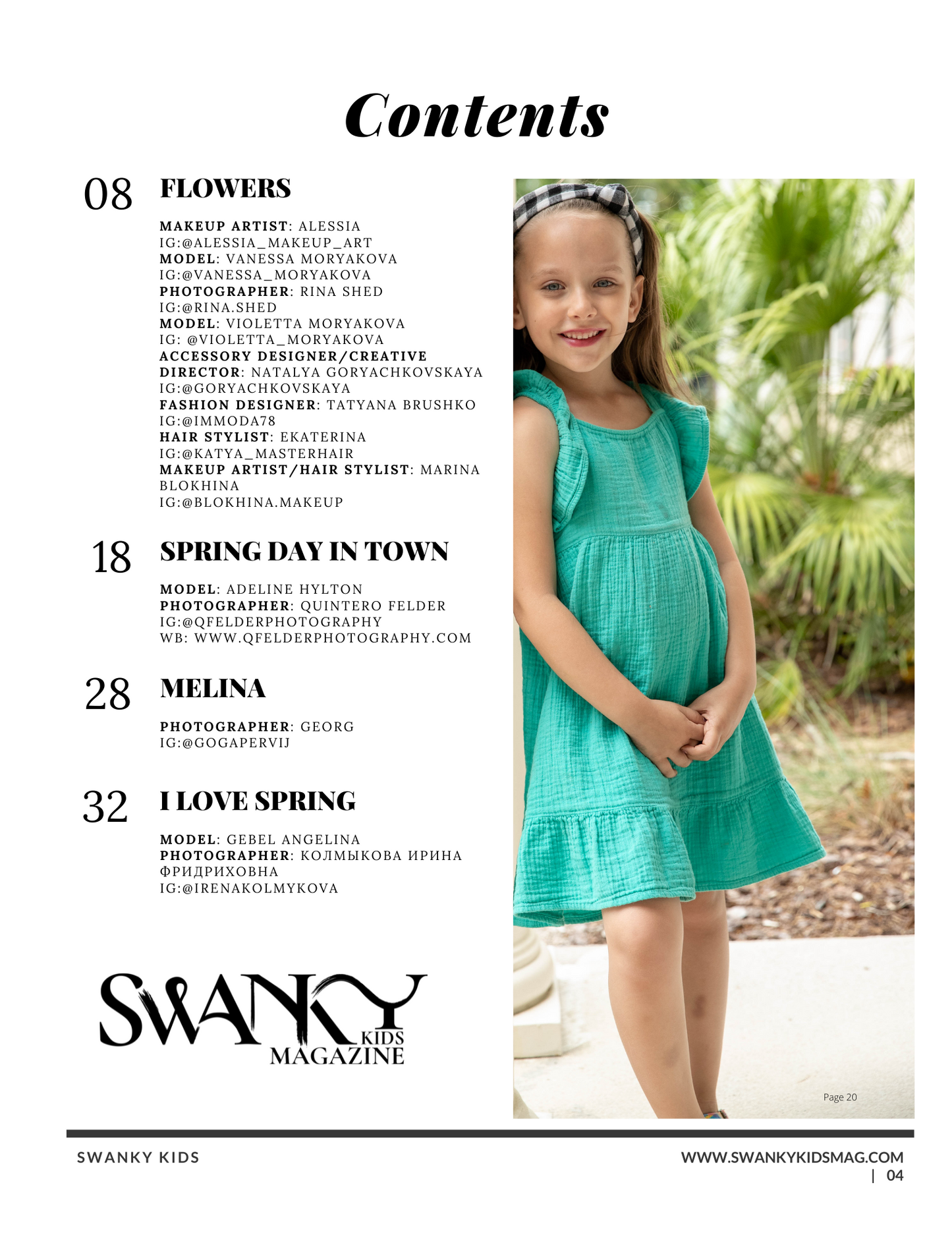 Swanky Kids Magazine MAY 2022 VOL XVIII Issue 7