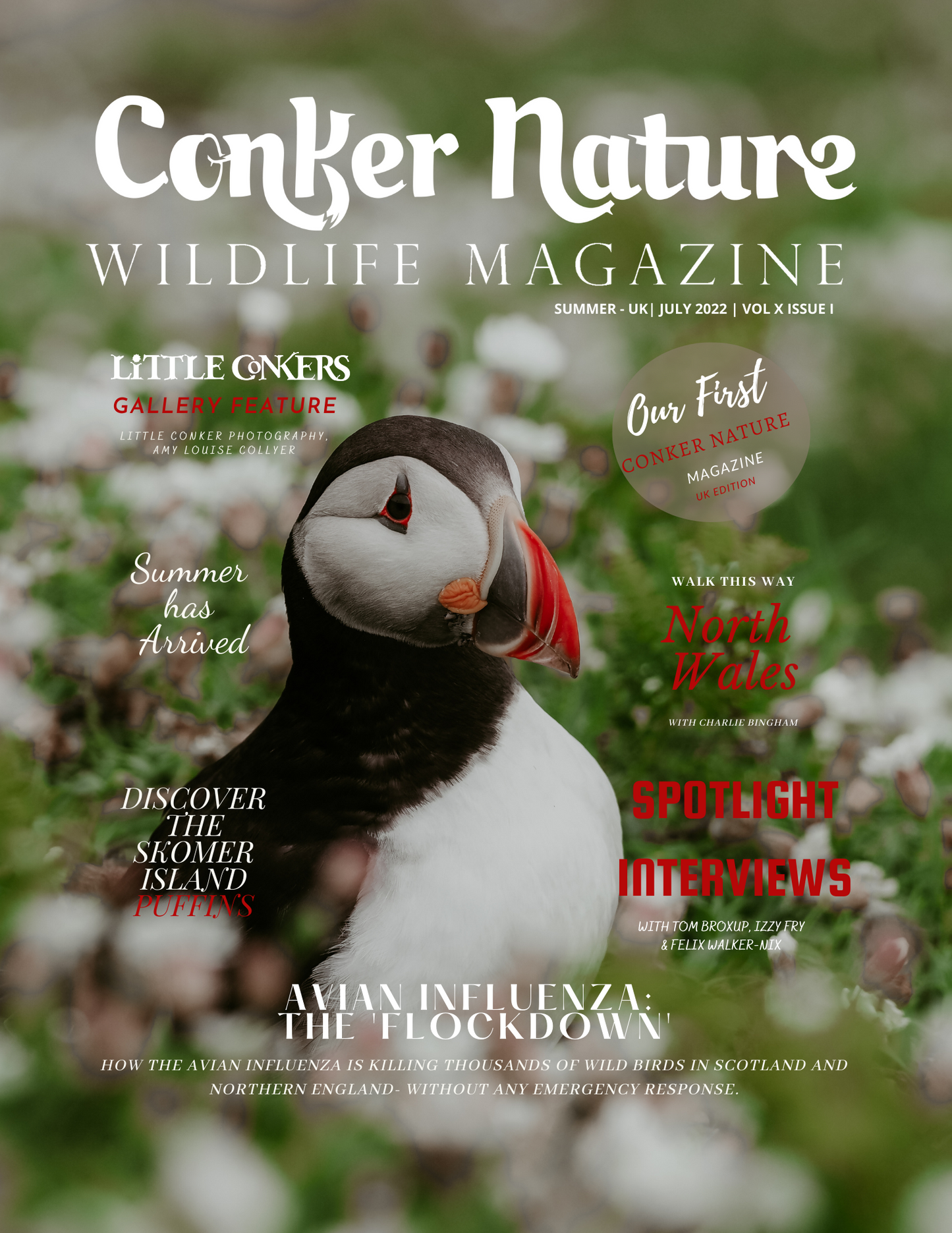 CONKER NATURE MAGAZINE SUMMER | JULY 2022 | VOL X ISSUE I | UK EDITION