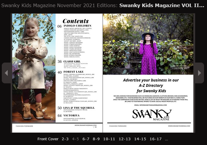 Swanky Kids Magazine VOL II Issue 3 - PRINT ISSUE