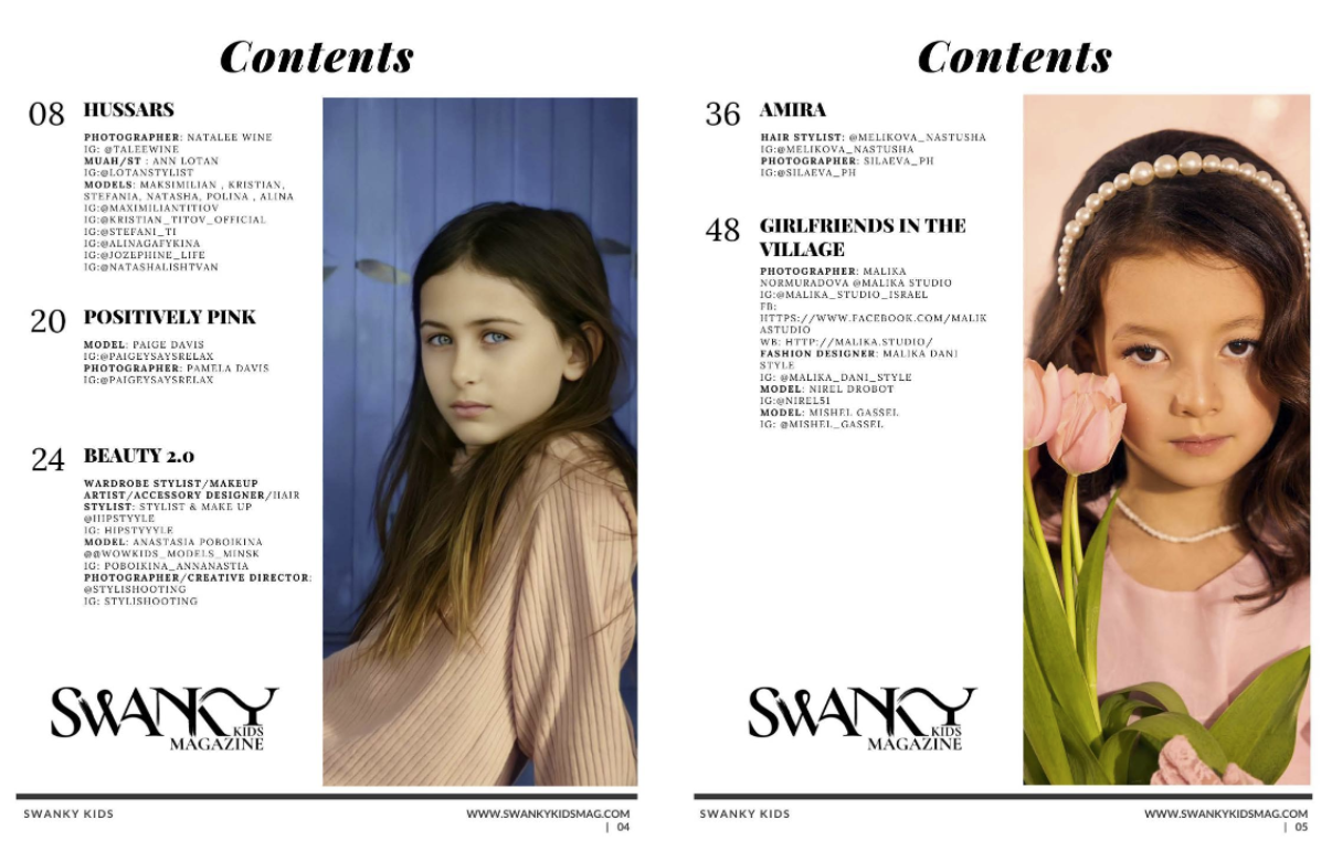 Rivista Swanky Kids MAGGIO 2022 VOL XVIII Numero 12