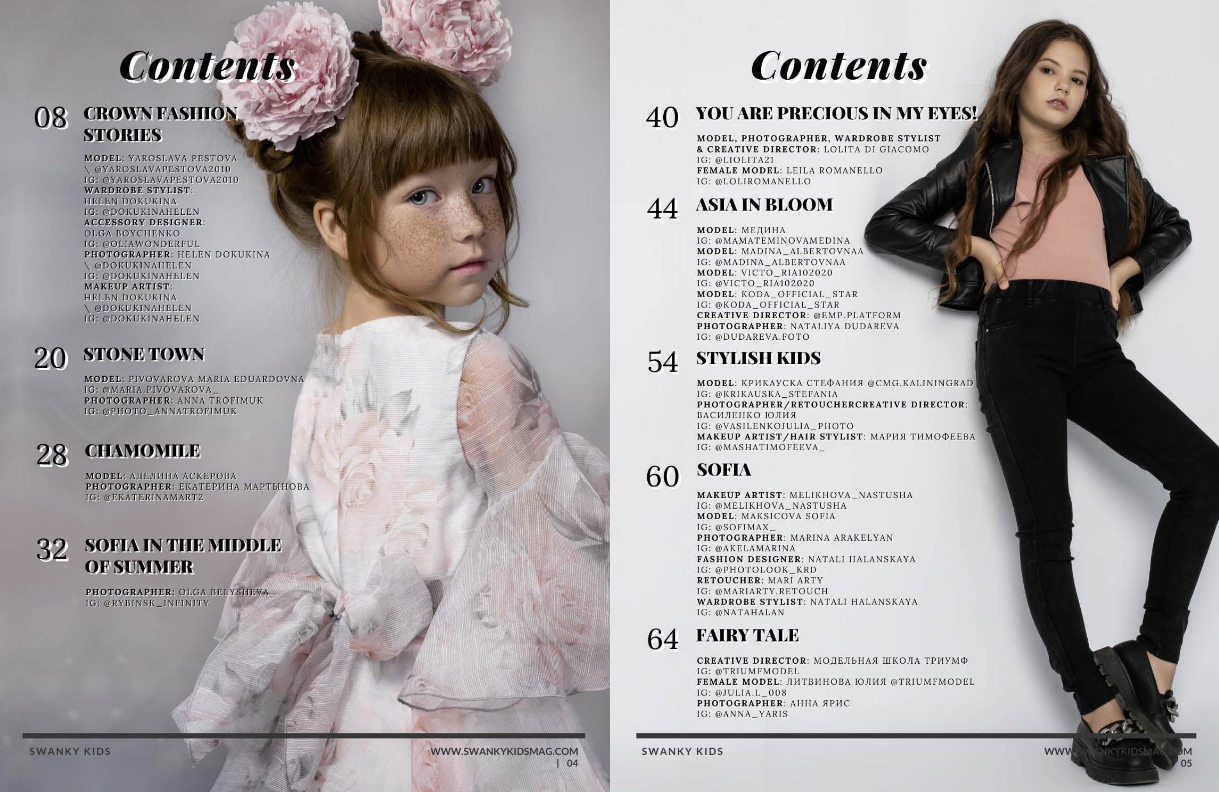 Rivista Swanky Kids AGOSTO 2022 VOL XXI Numero 4