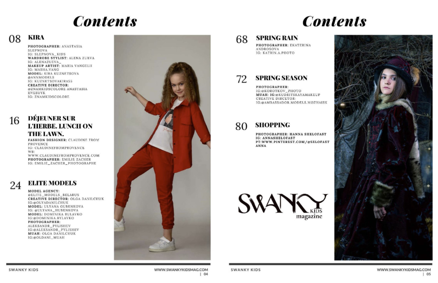 Swanky Kids Magazine APRIL 2022 VOL XVII Issue 13