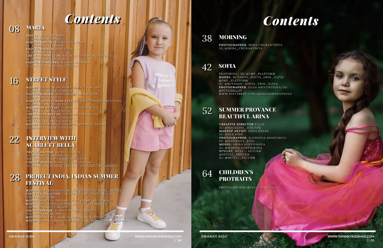 Swanky Kids Magazine September 2022 VOL XXII Issue 05