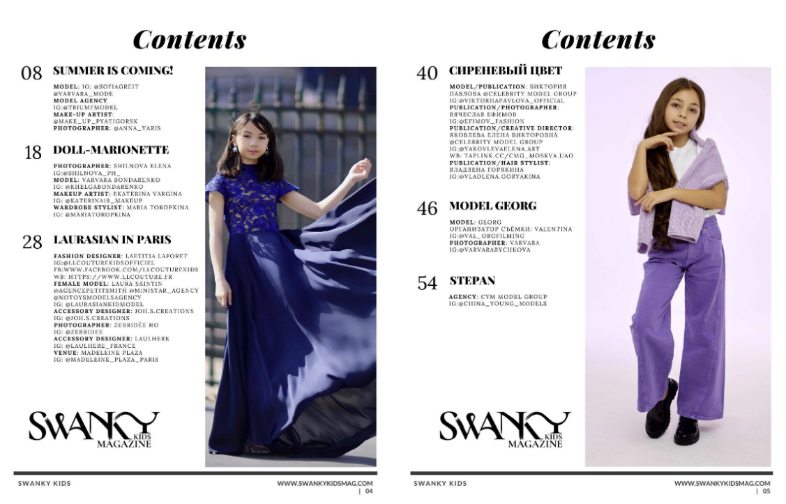 Swanky Kids Magazine MAY 2022 VOL XVIII Issue 10