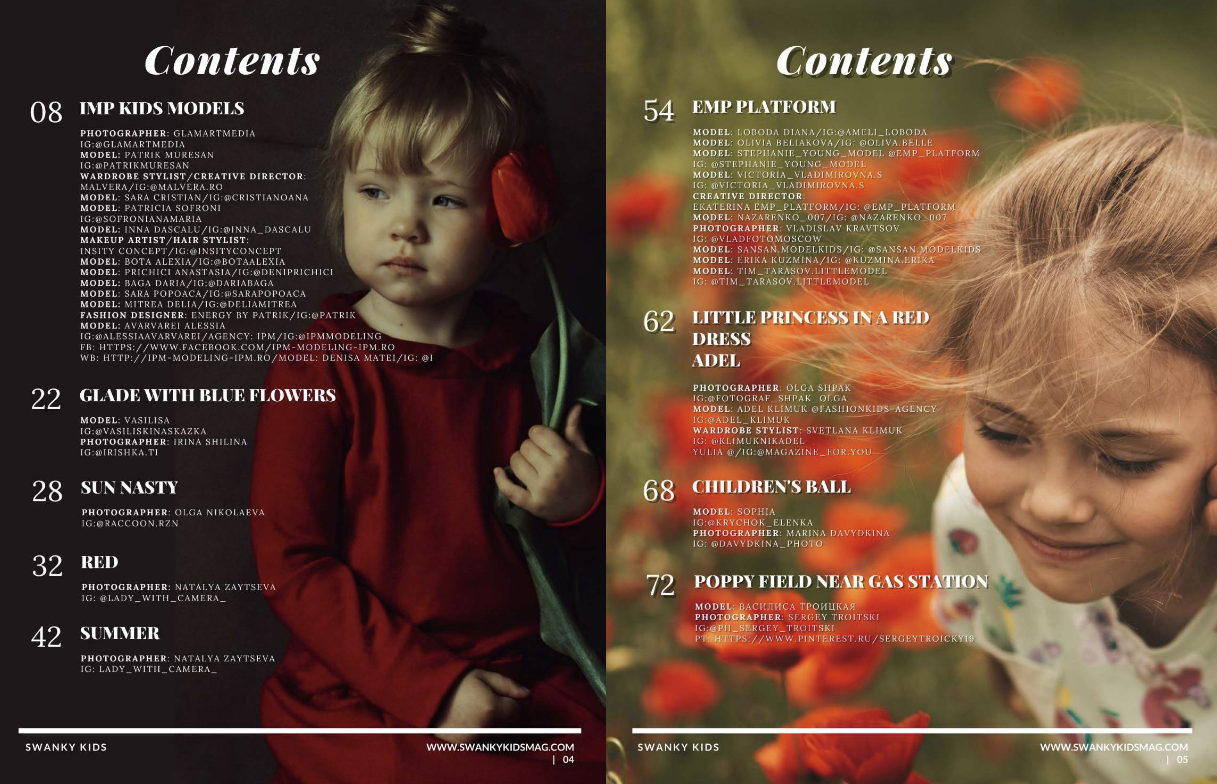 Swanky Kids Magazine JULY 2022 VOL XX Issue 5