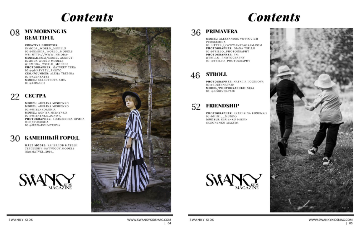 Rivista Swanky Kids MAGGIO 2022 VOL XVIII Numero 14