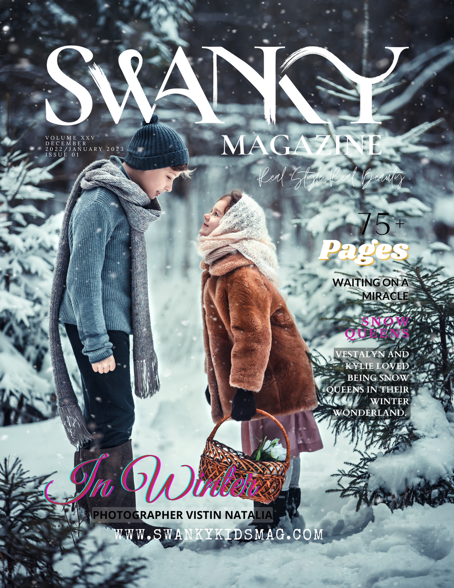 Swanky Kids Editions Dec/Jan 2022/2023 VOL XXV Issue 01