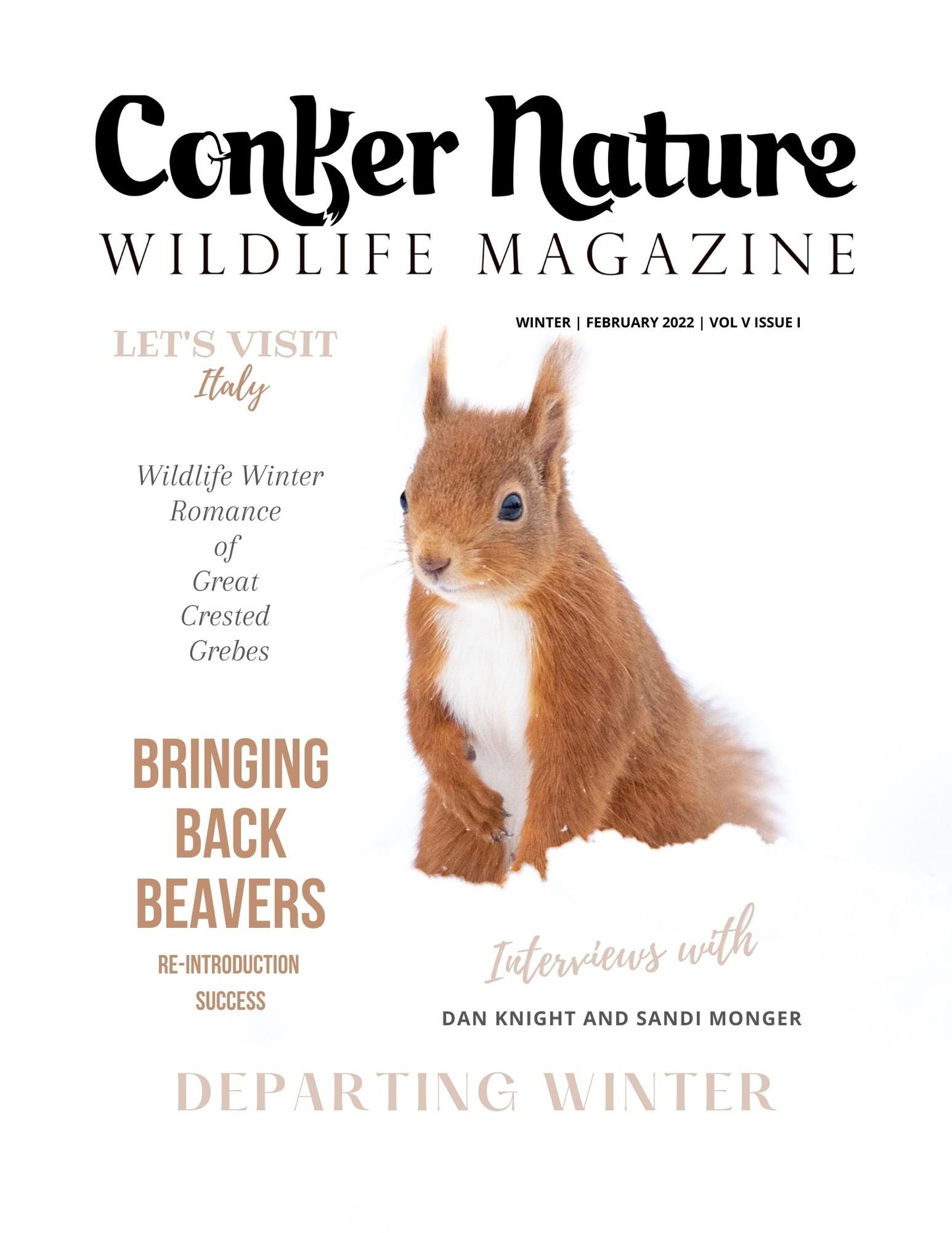 Conker Nature Magazine: Inverno | Febbraio 2022 | Volume V Numero I - STAMPA