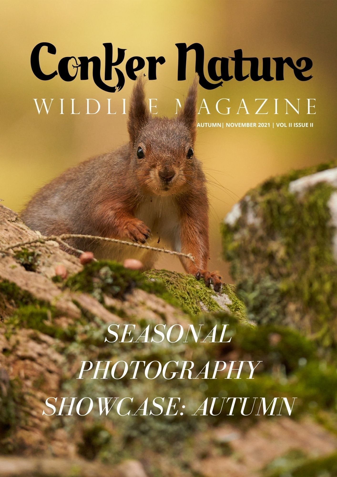 Conker Nature Wildlife Magazine: Autumn | November 2021 | Photography Showcase, Volume II, Issue III - PRINT