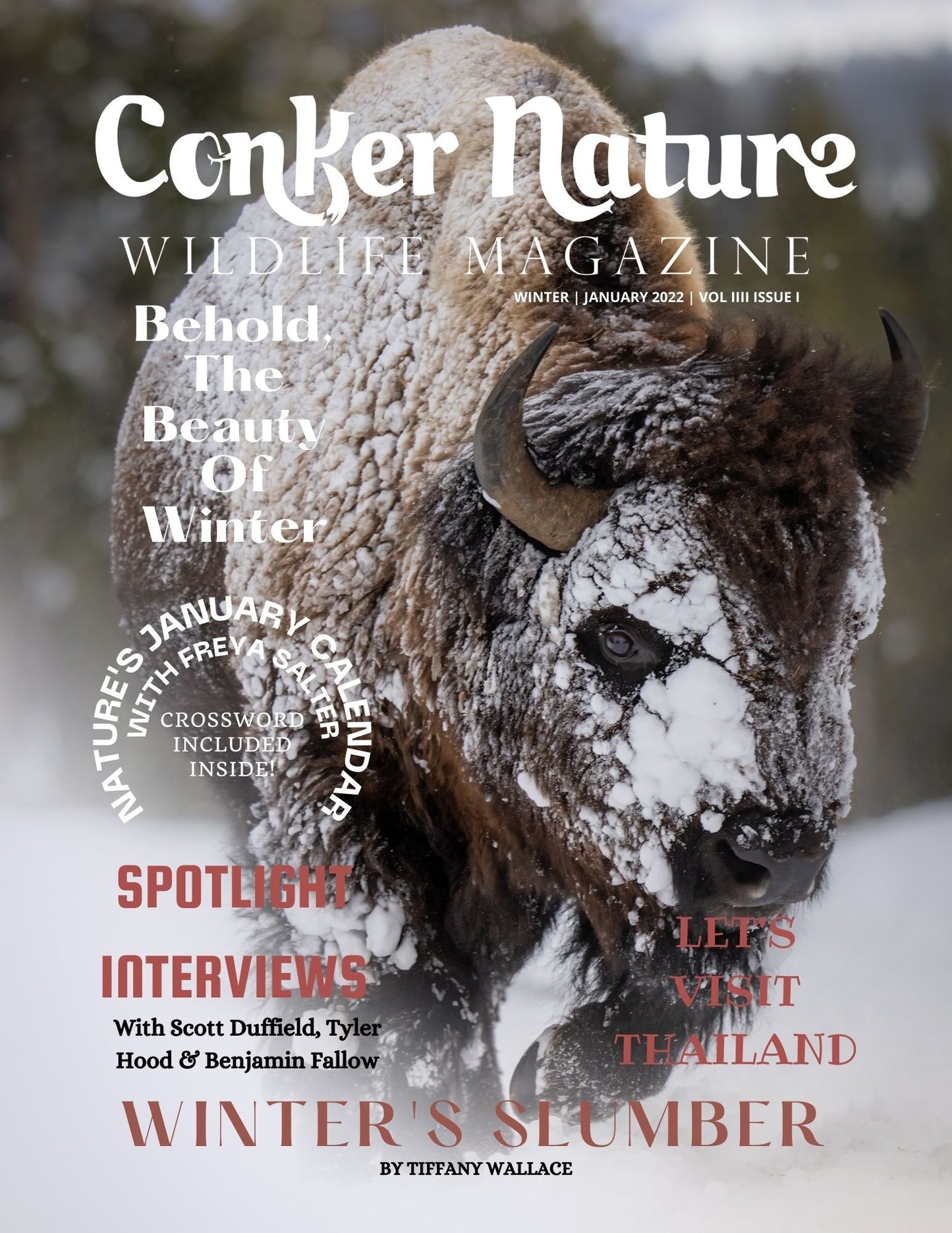 Conker Nature Magazine: Winter | January 2022 | Volume IV, Issue I - PRINT