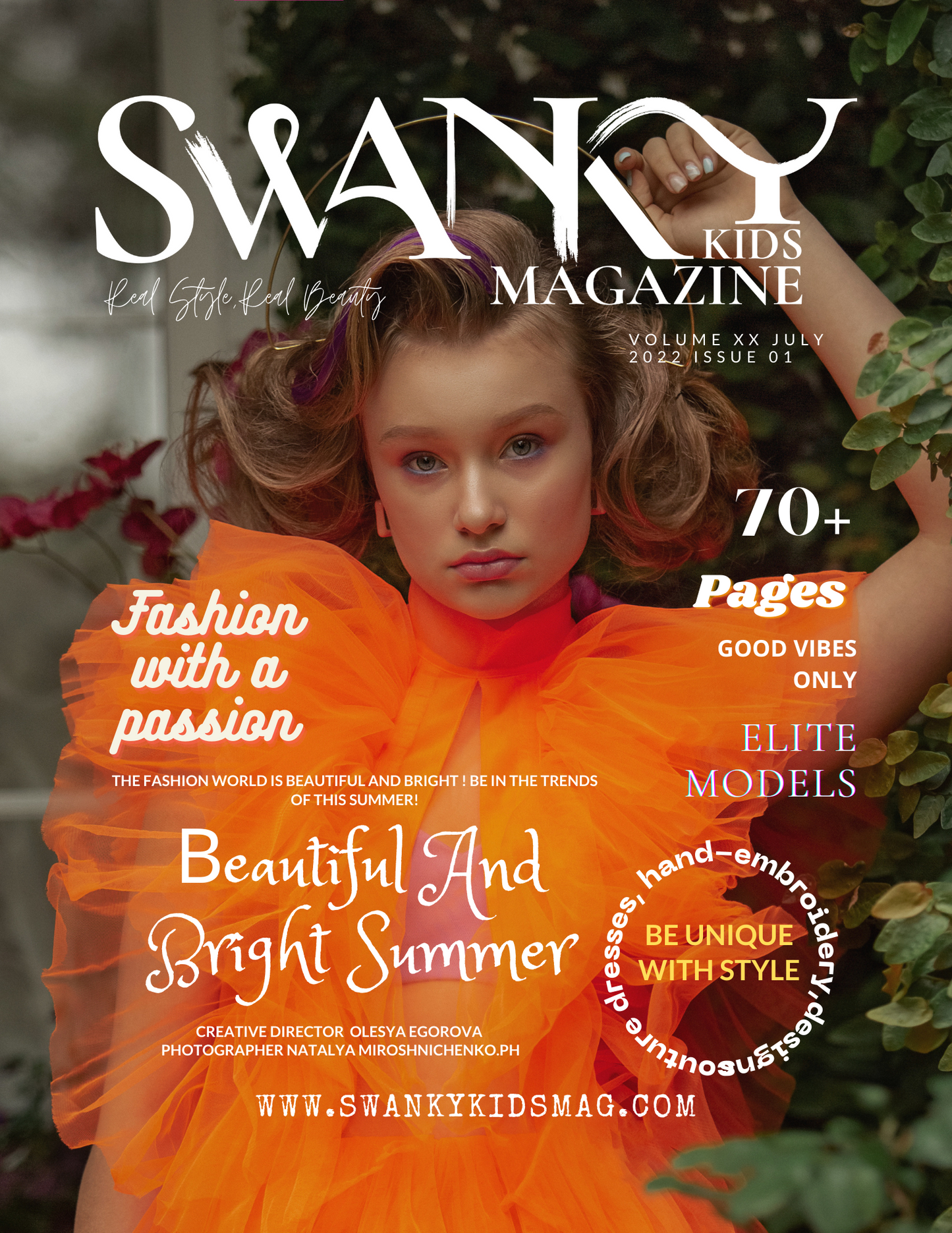 Swanky Kids Magazine JULY 2022 VOL XX Issue 1
