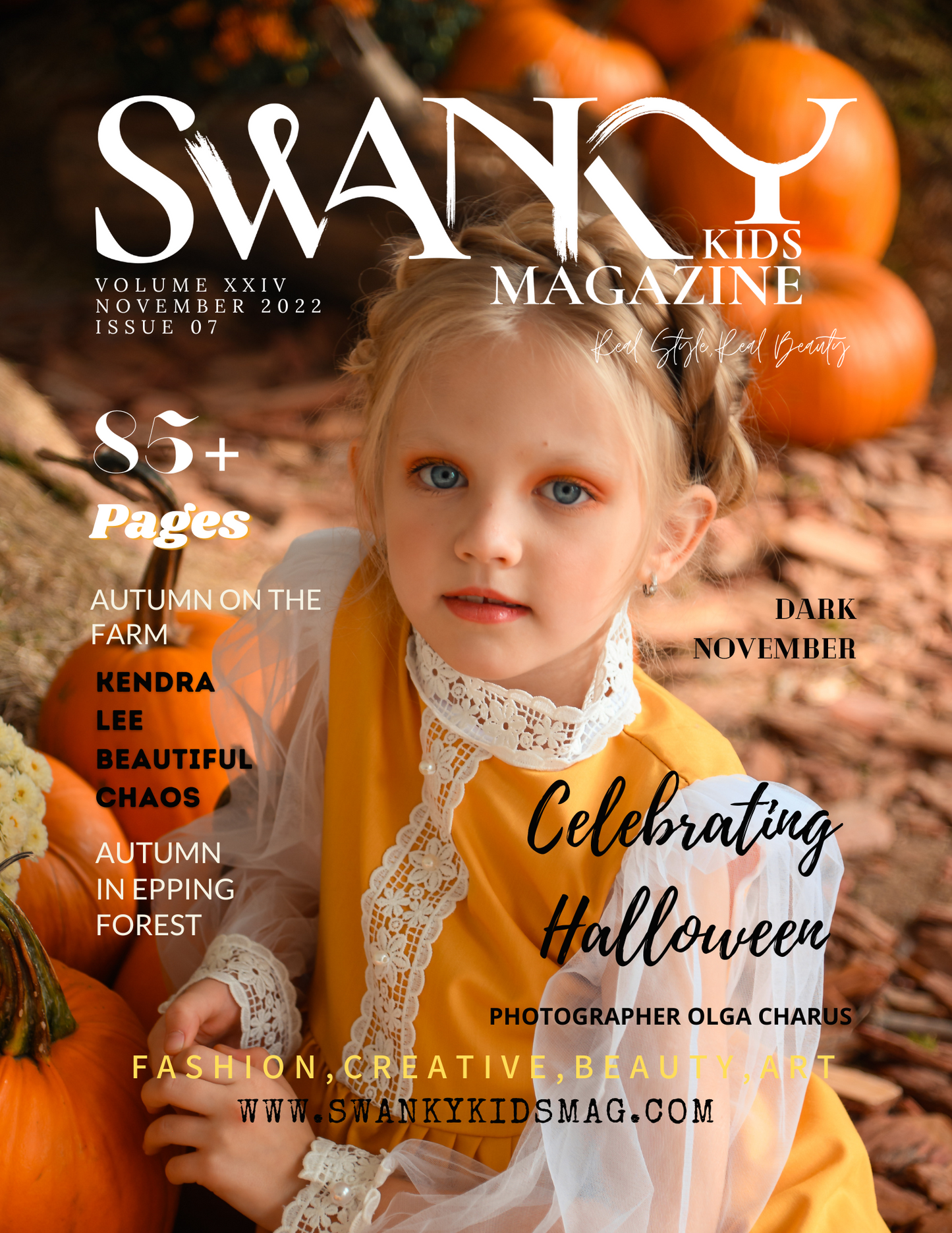 Swanky Kids Magazine November 2022 VOL XXIV Issue 07