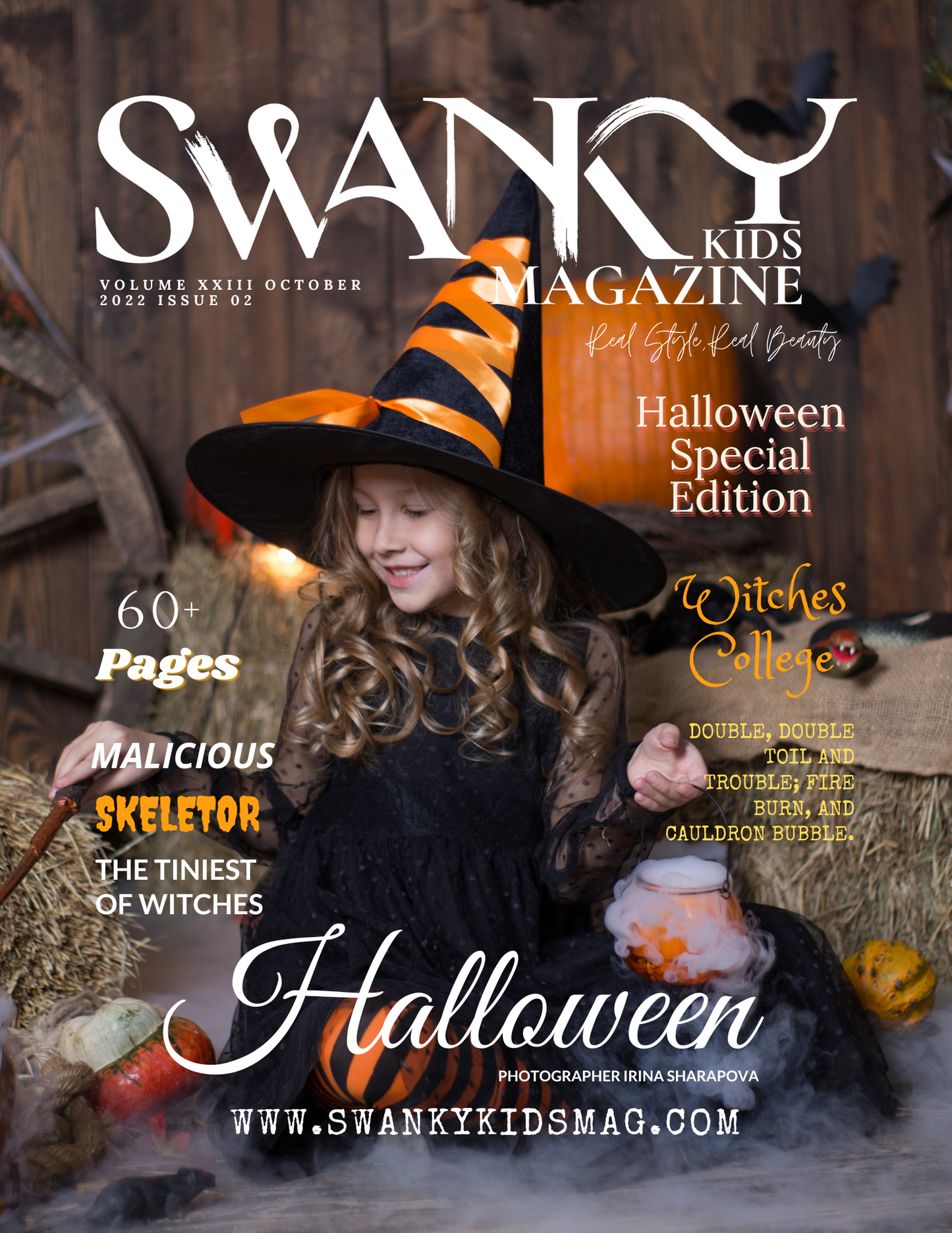 Swanky Kids Magazine October 2022 VOL XXIII Issue 02