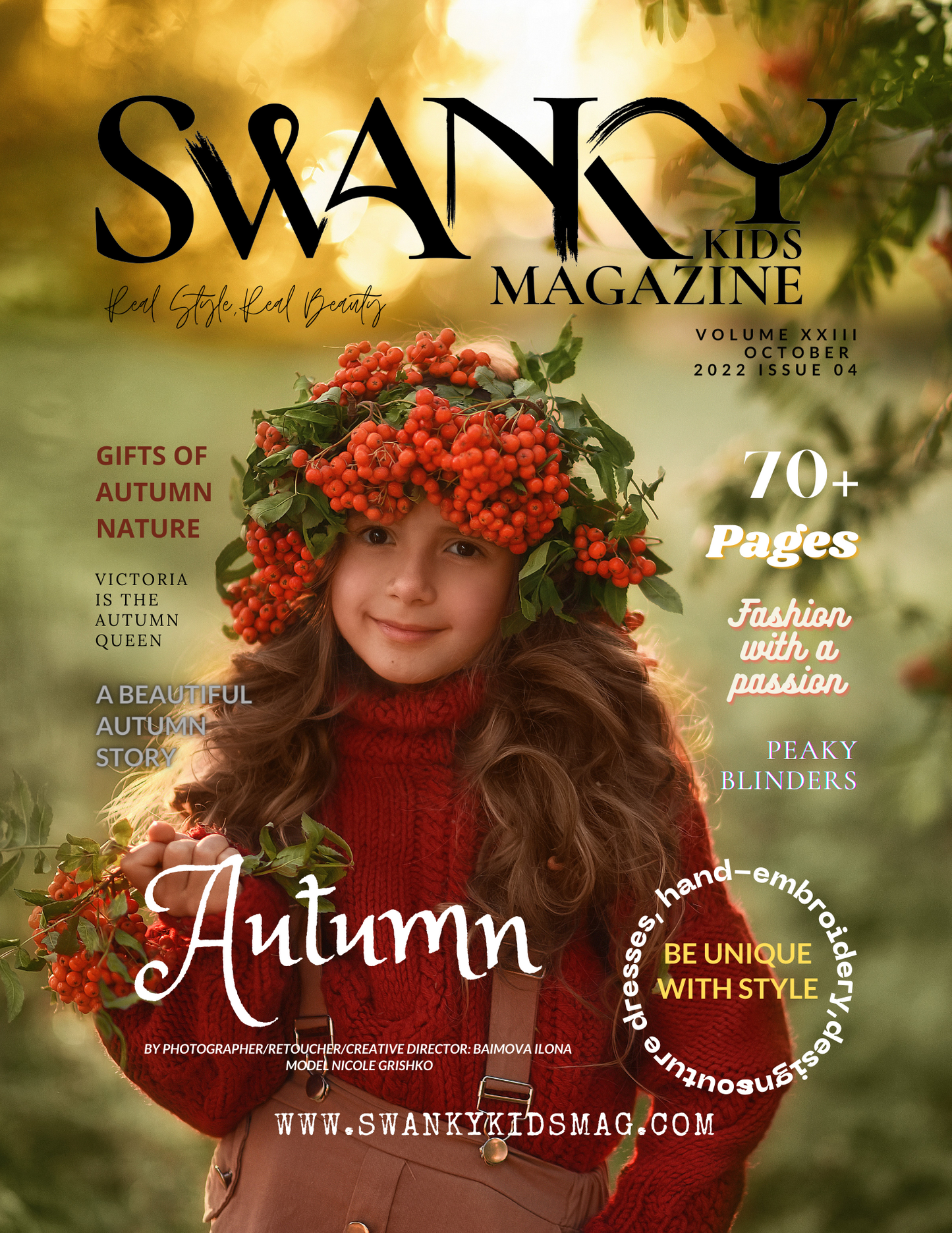 Swanky Kids Magazine October 2022 VOL XXIII Issue 04