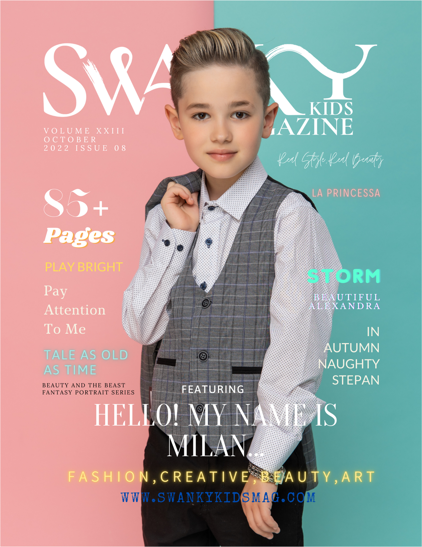 Swanky Kids Magazine October 2022 VOL XXIII Issue 08