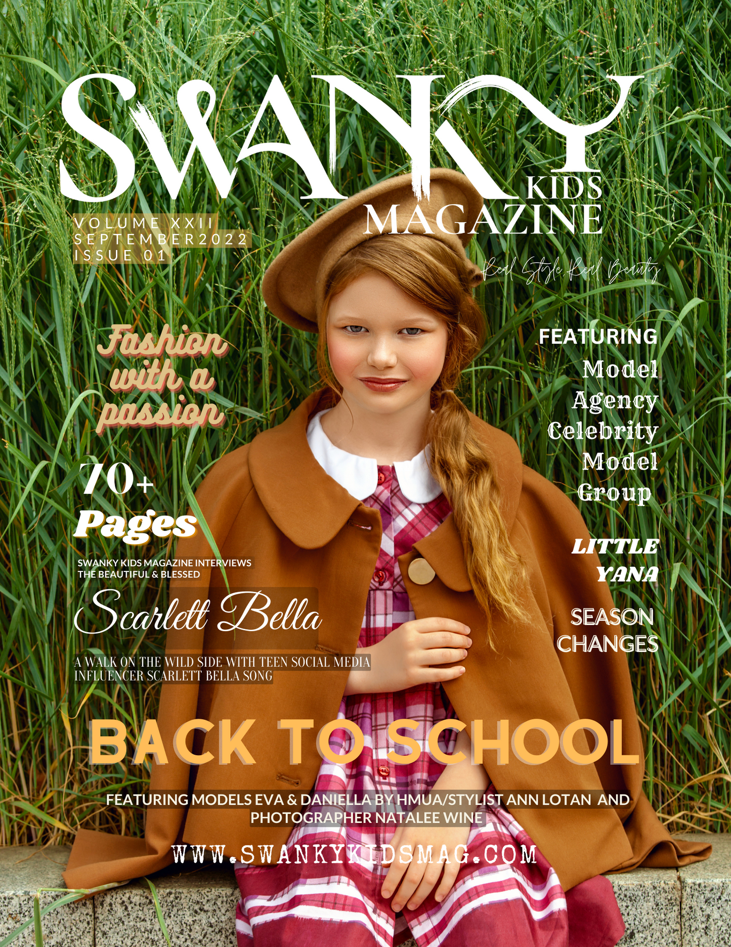 Swanky Kids Magazine September 2022 VOL XXII Issue 01