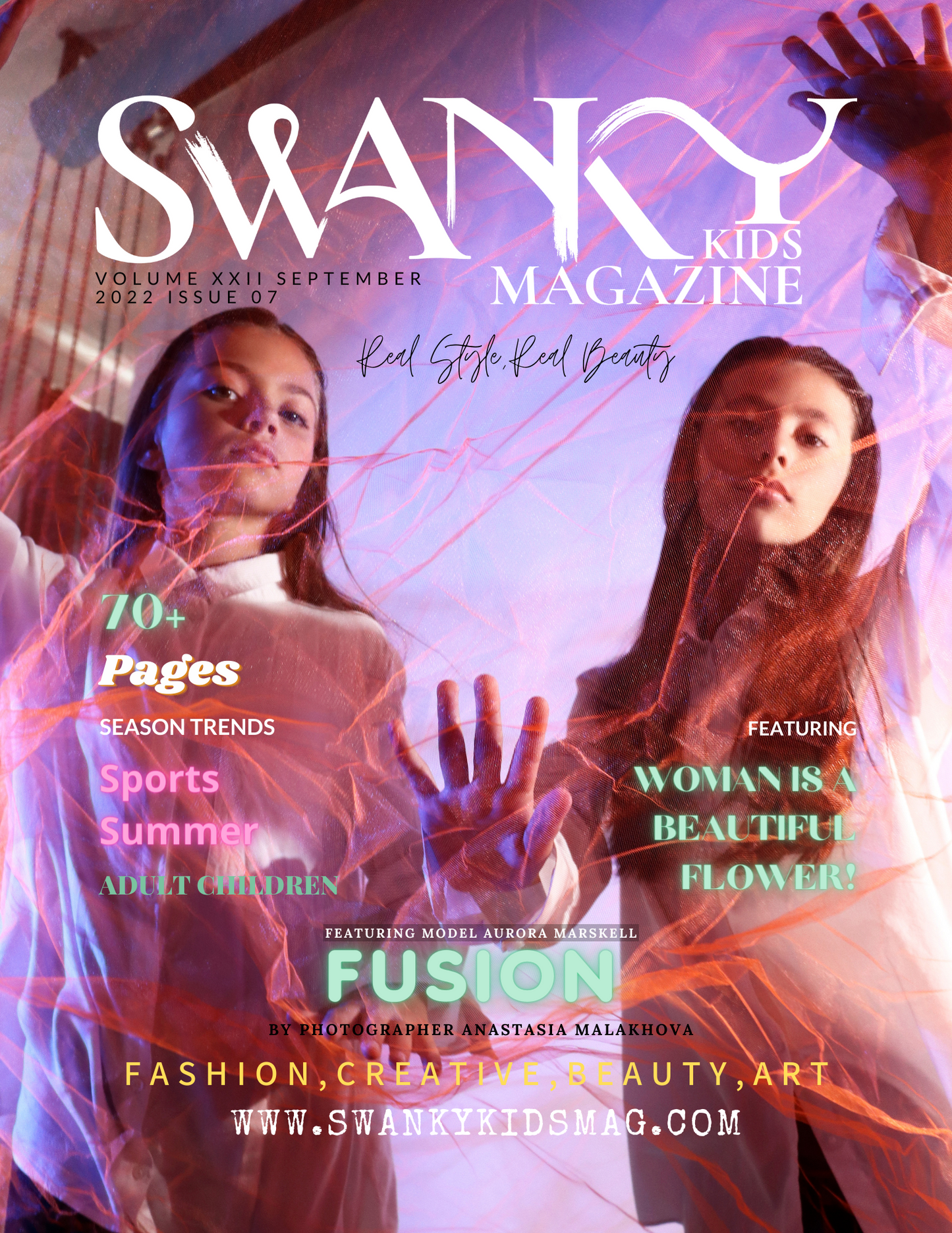 Swanky Kids Magazine September 2022 VOL XXII Issue 07