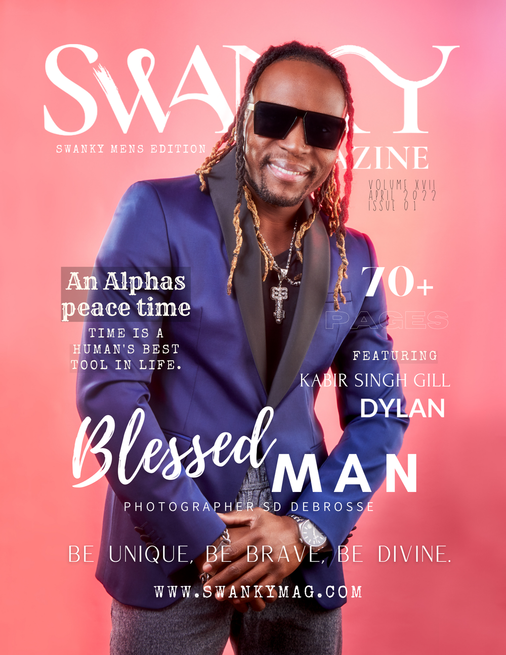 Swanky Magazine April 2022 Men's Editions VOL XVII ISSUE 1 - PRINT ISSUE