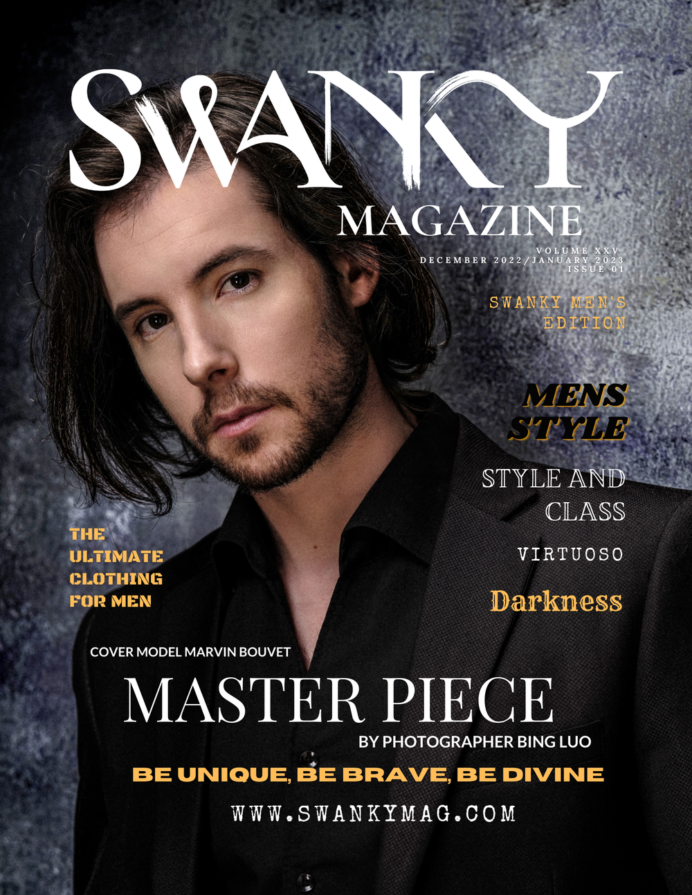 Swanky Men's Editions Dec/Jan 2022/2023 VOL XXV Issue 01 - PRINT ISSUE