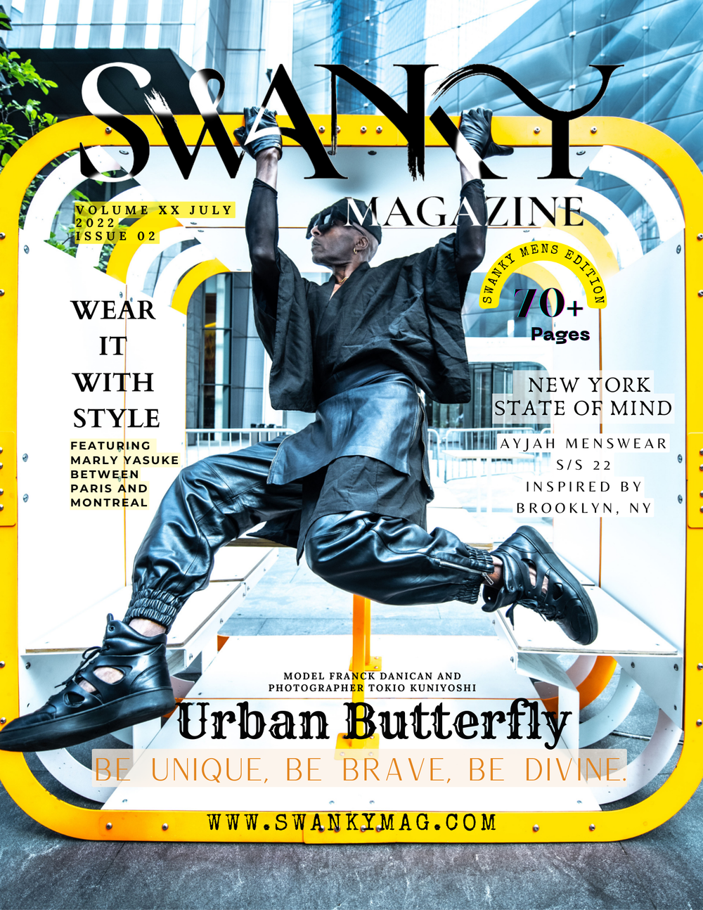 Swanky Men's July 2022 VOL XX Issue 2 - PRINT ISSUE