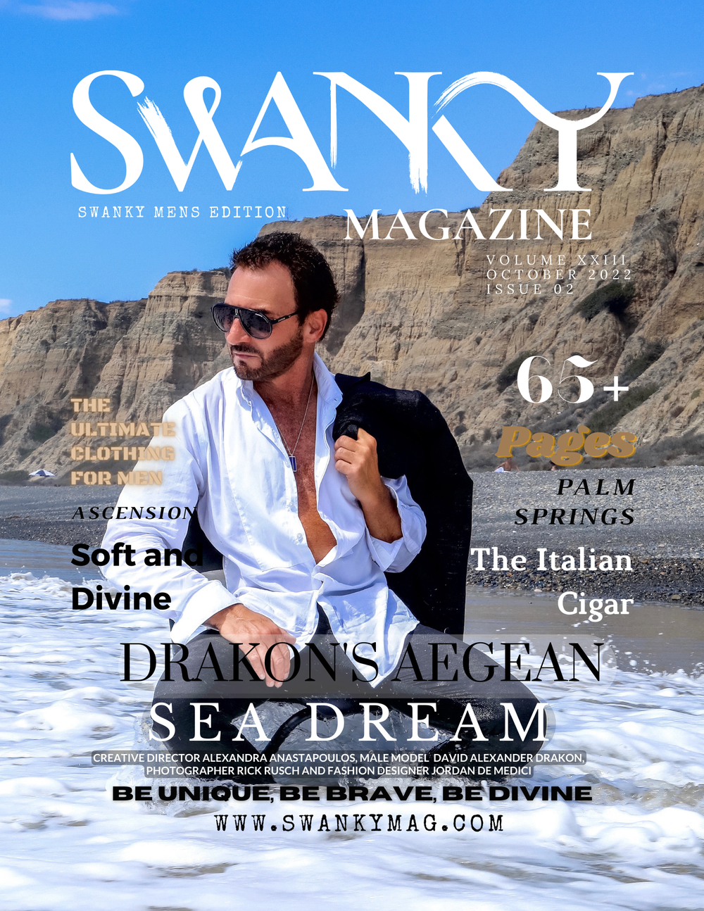Swanky Men's October 2022 VOL XXIII Issue 02 - PRINT ISSUE