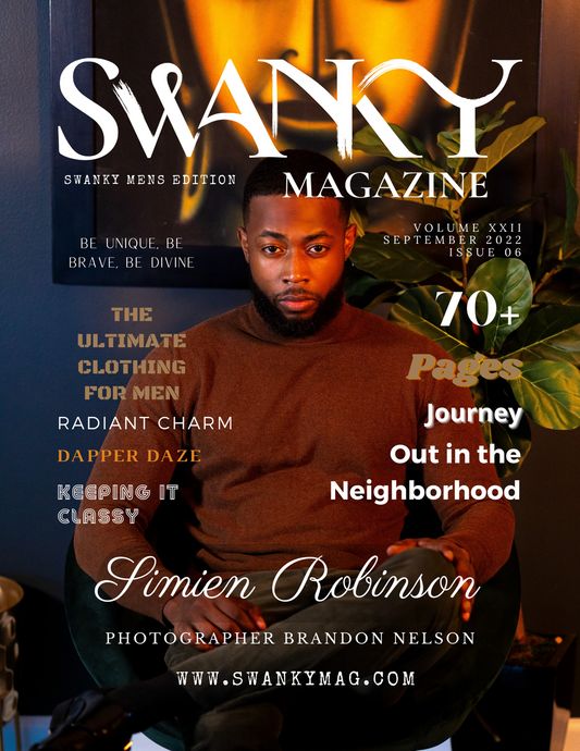 Swanky Men's September 2022 VOL XXII Issue 6 - PRINT ISSUE