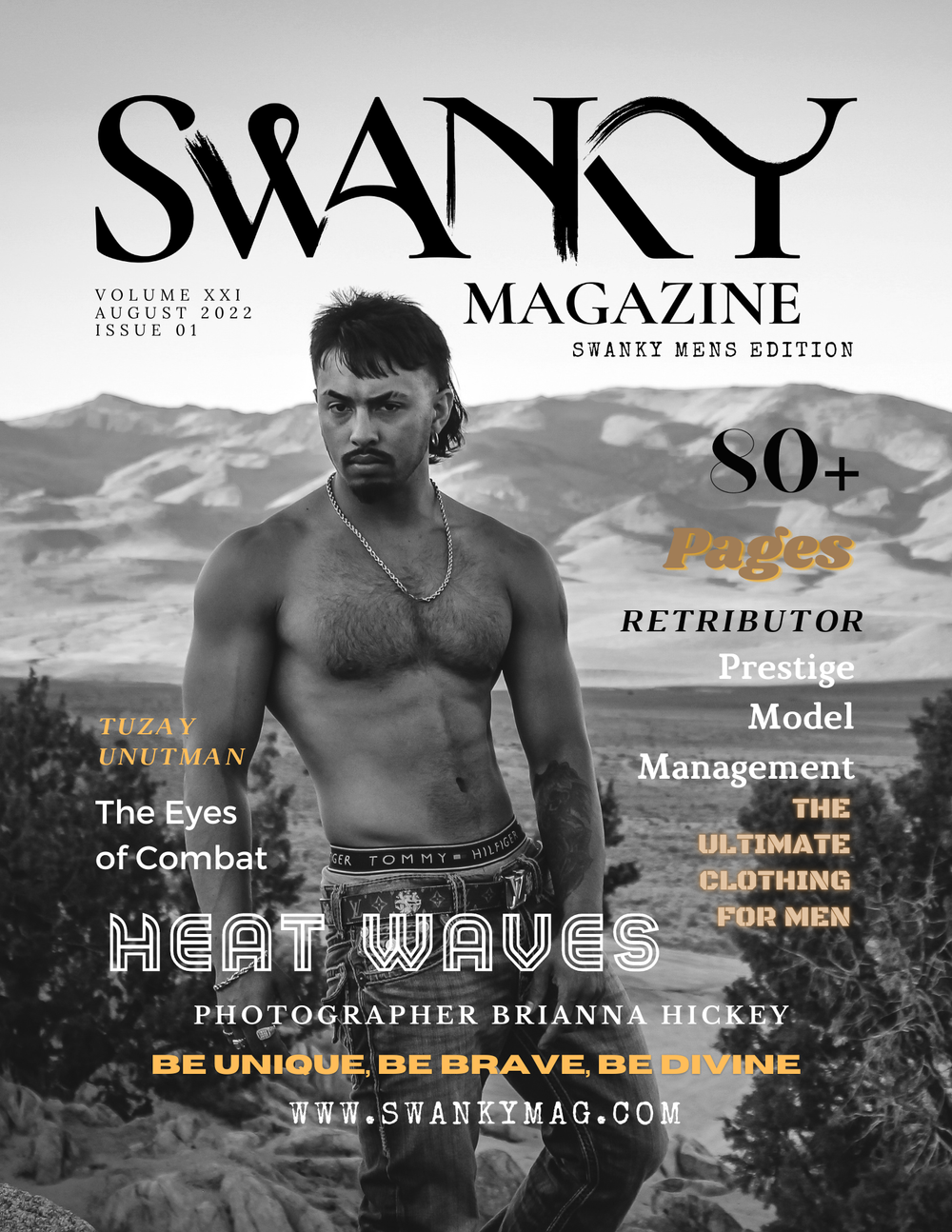 Swanky Men's AUGUST 2022 VOL XXI Issue 1 - PRINT ISSUE