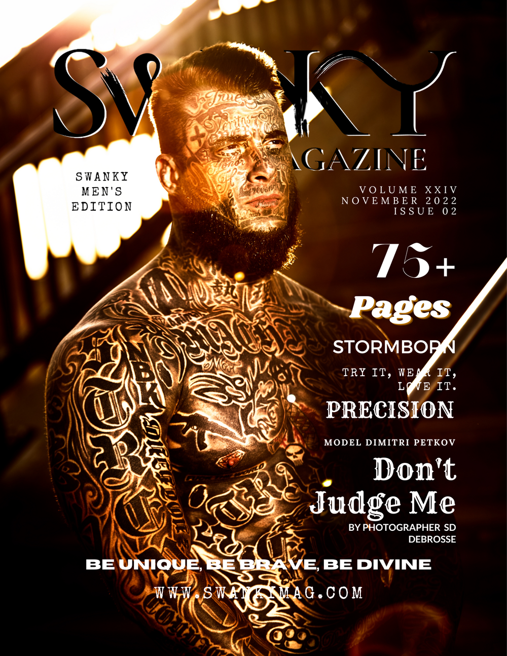 Swanky Men's November 2022 VOL XXIV Issue 02 - PRINT ISSUE
