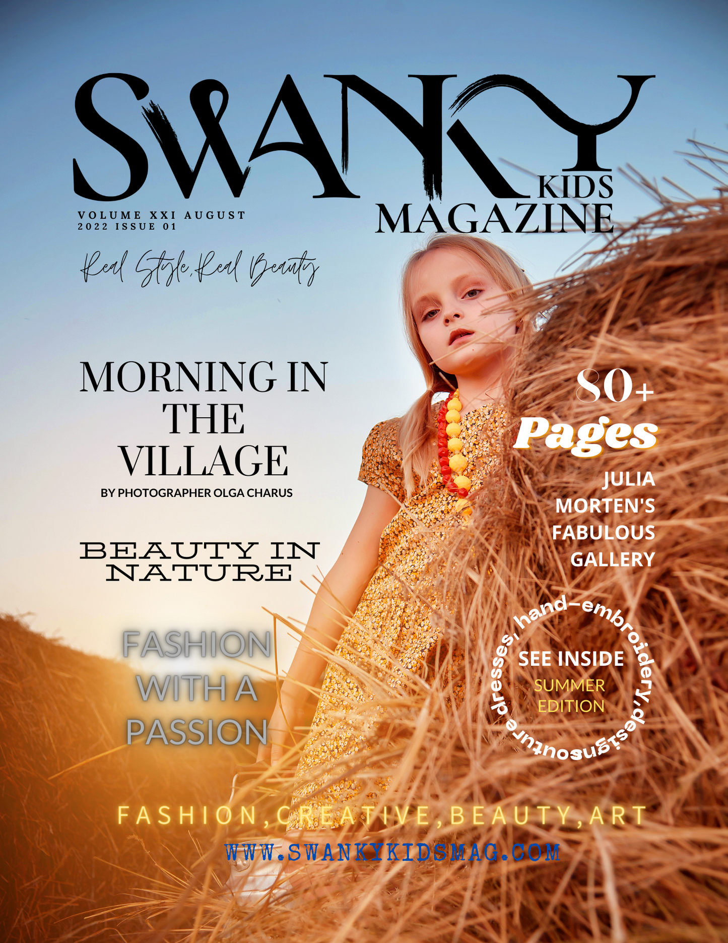 Swanky Kids Magazine AUGUST 2022 VOL XXI Issue 1