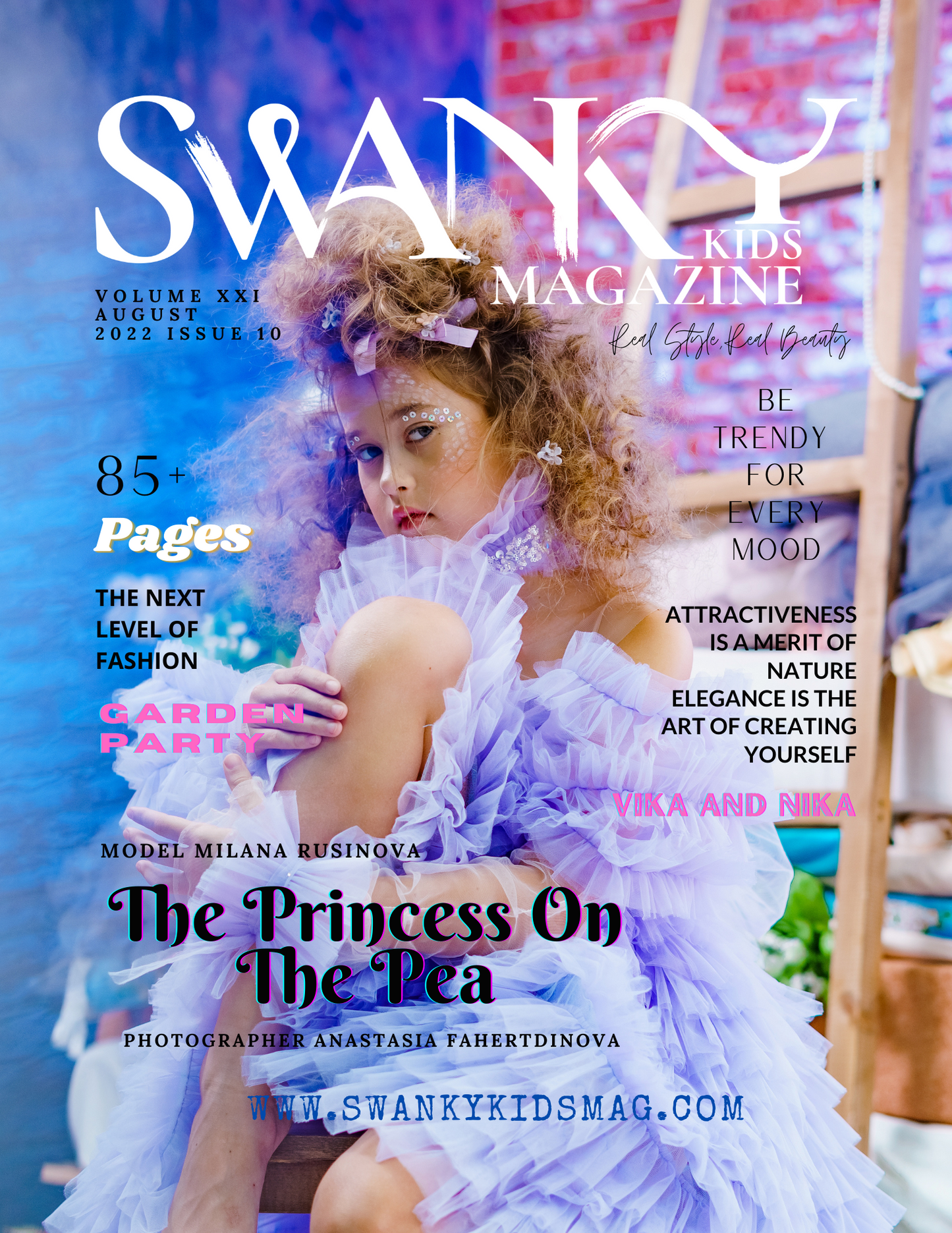 Swanky Kids Magazine AUGUST 2022 VOL XXI Issue 10