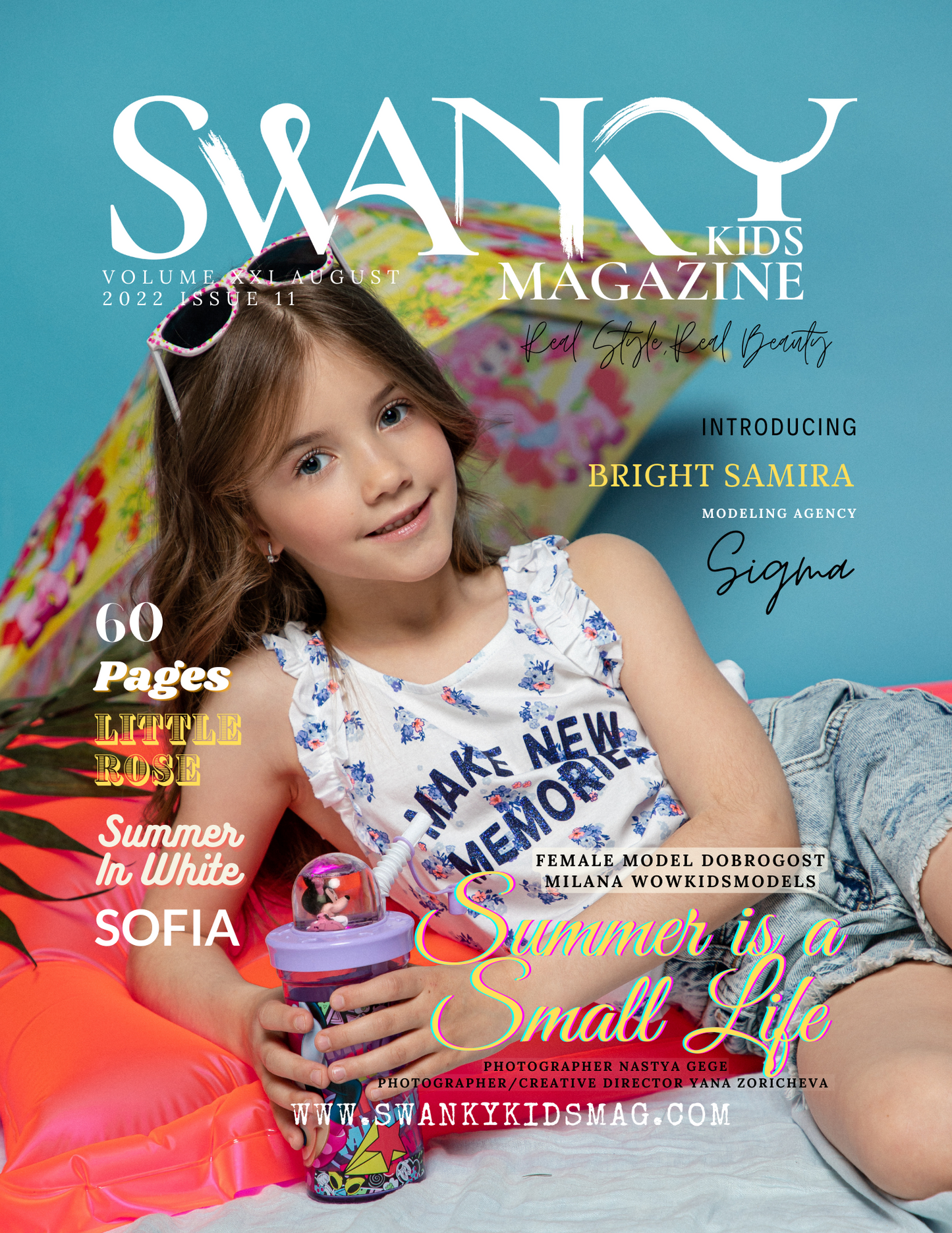 Swanky Kids Magazine AUGUST 2022 VOL XXI Issue 11