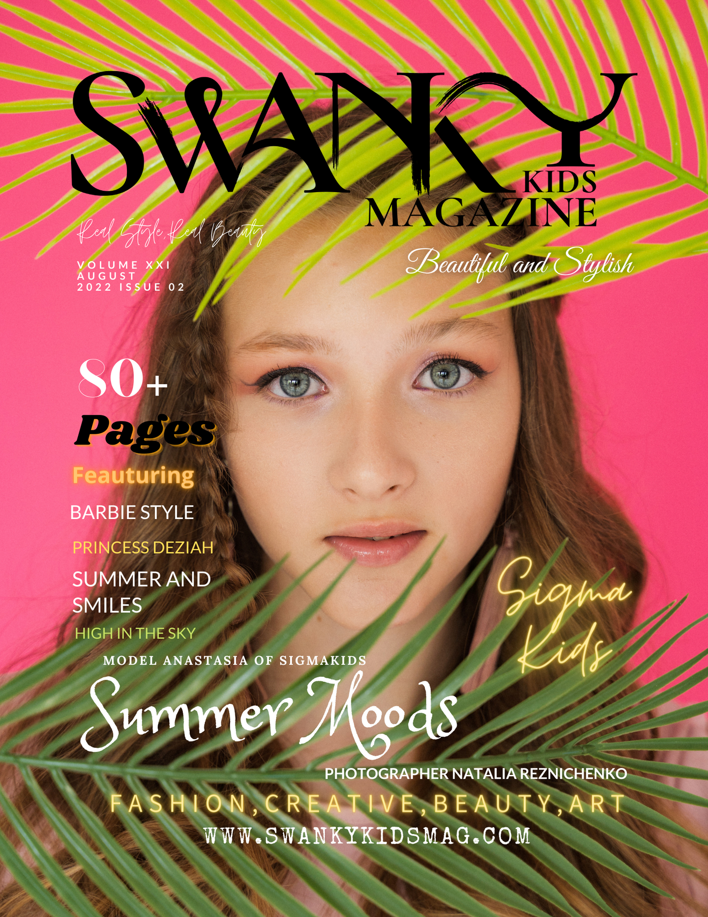 Swanky Kids Magazine AUGUST 2022 VOL XXI Issue 2