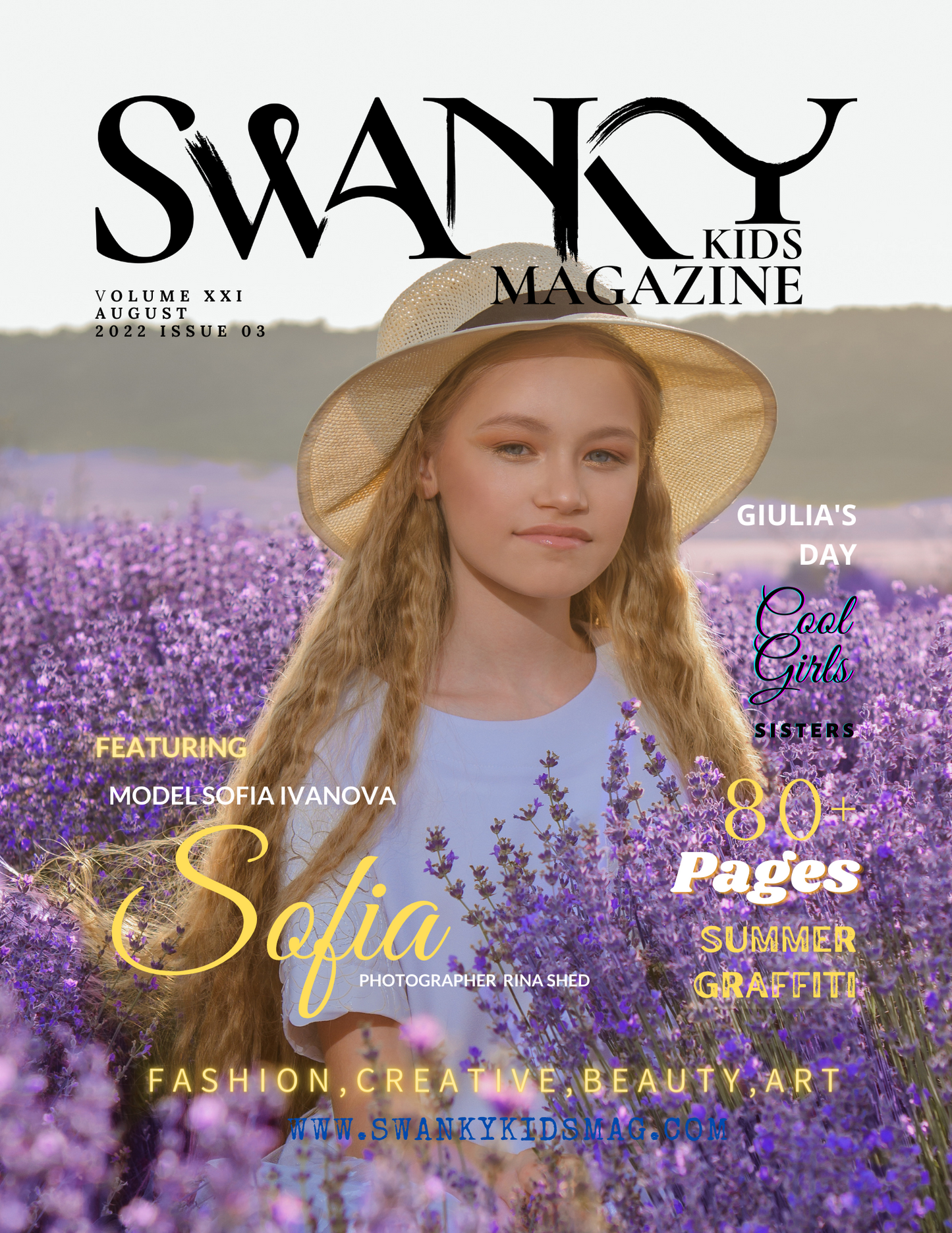 Swanky Kids Magazine AUGUST 2022 VOL XXI Issue 3