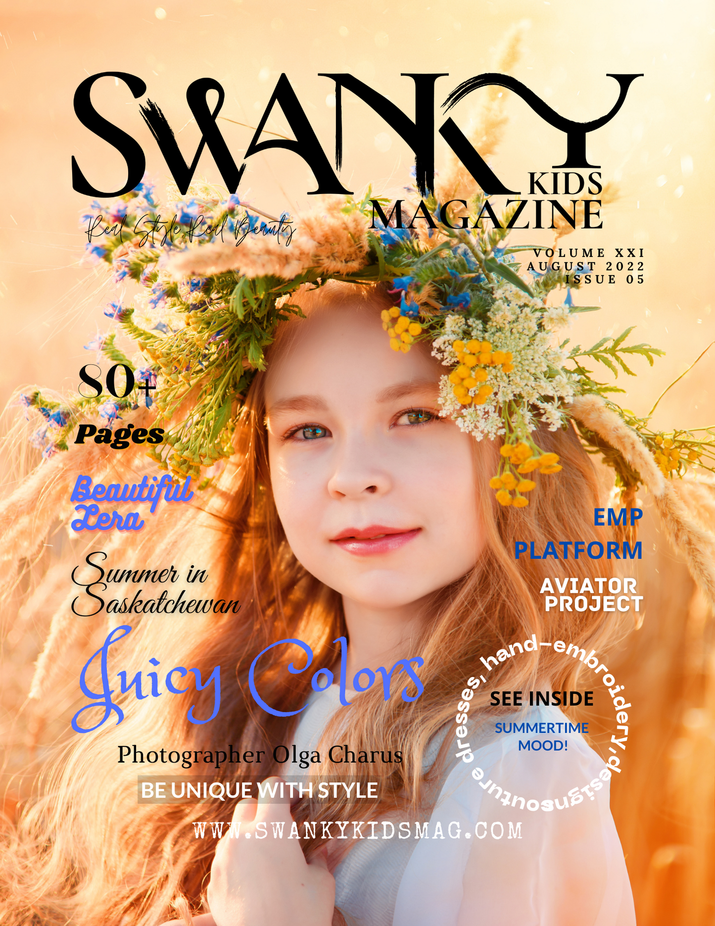 Swanky Kids Magazine AUGUST 2022 VOL XXI Issue 5