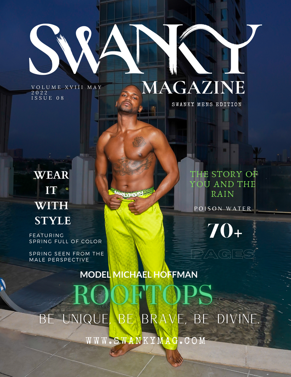 Swanky Men's May 2022 issue 8 - PRINT ISSUE