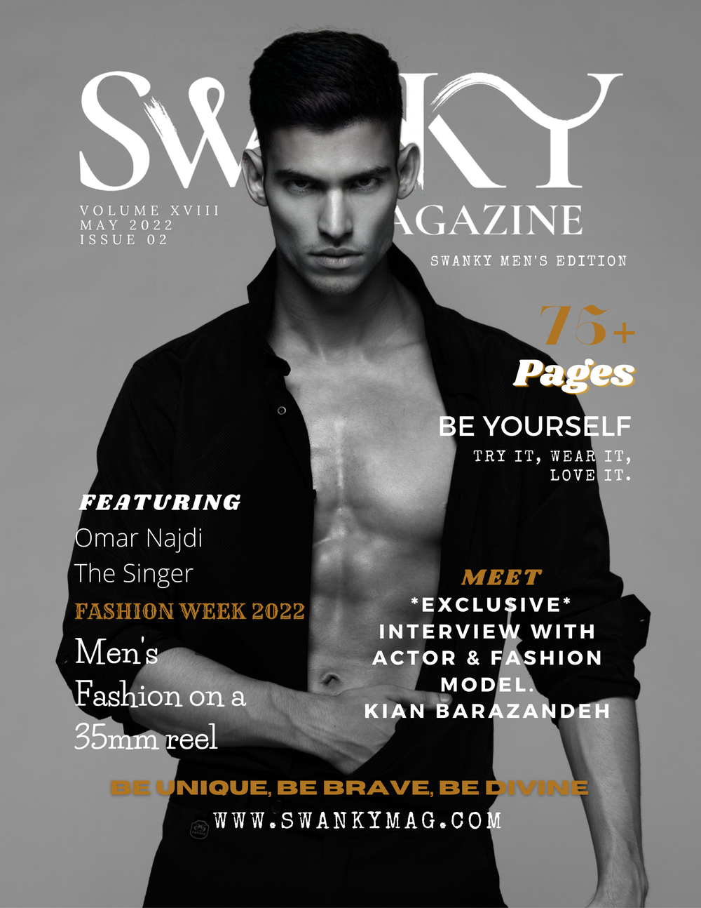 Swanky Men's May 2022 VOL XVIII Issue 2 - PRINT ISSUE