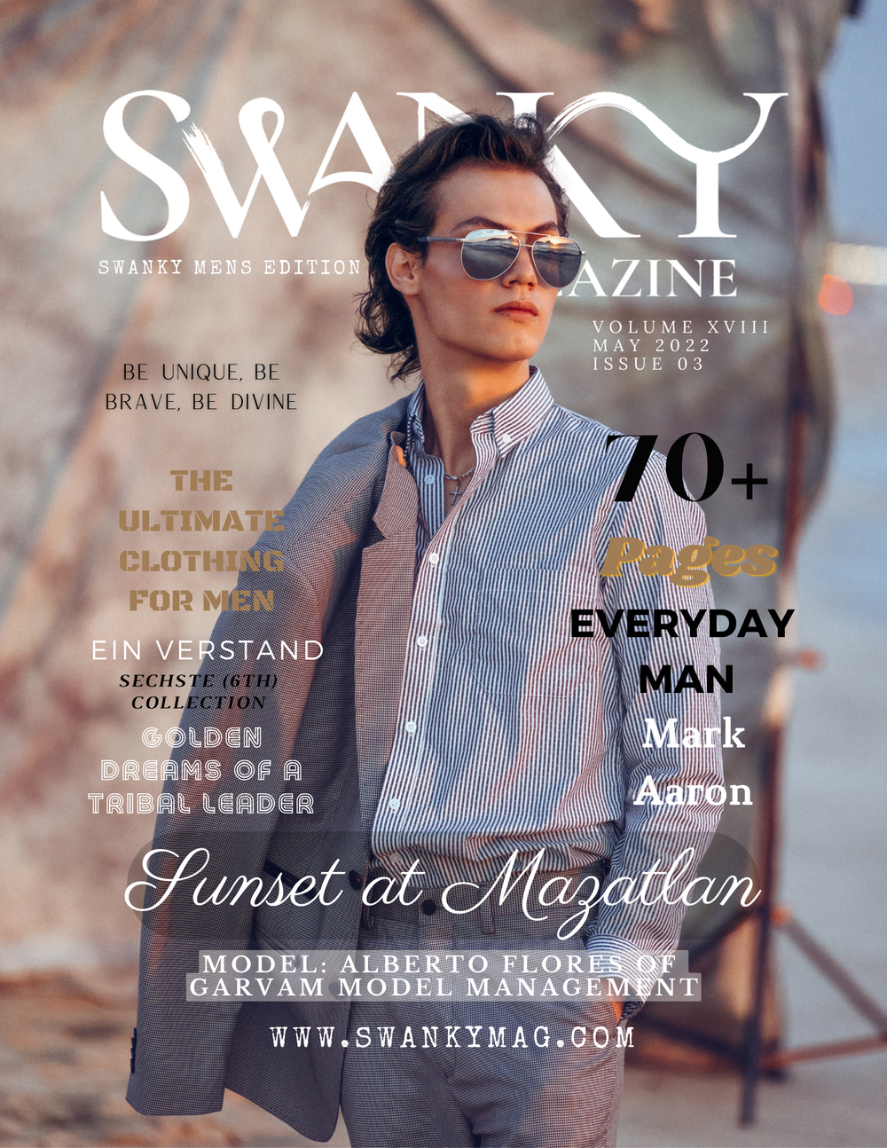 Swanky Men's May 2022 VOL XVIII Issue 3 - PRINT ISSUE