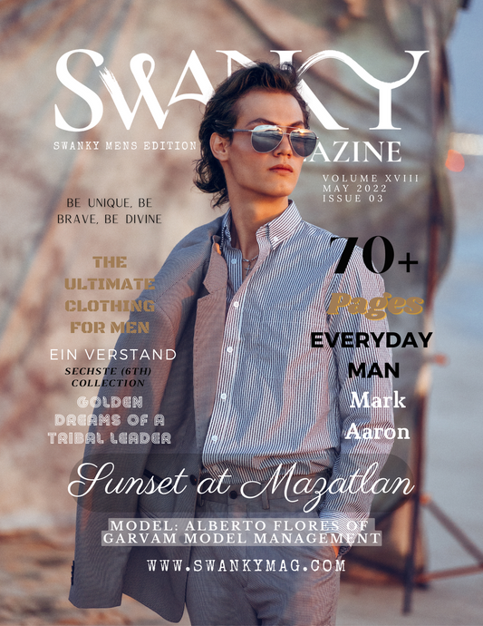 Swanky Men's maggio 2022 VOL XVIII Numero 3 - EDIZIONE CARTACEA