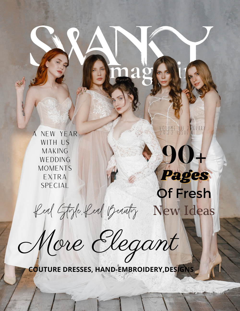 Swanky Wedding Editions January VOL XII Issue 1 - PRINT ISSUE
