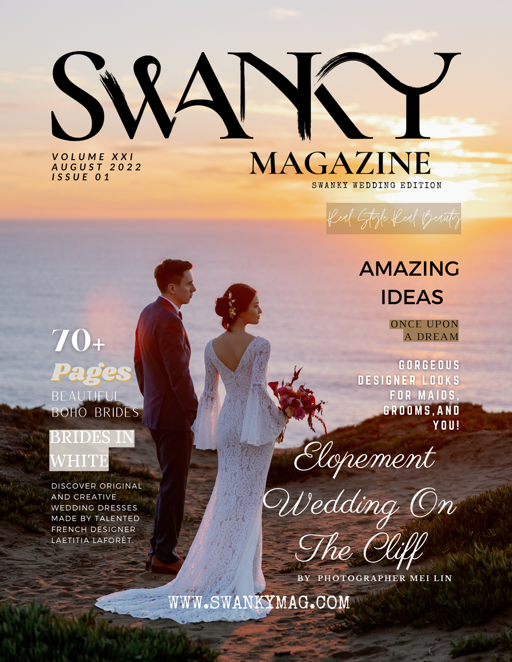 Swanky Wedding Editions AUGUST VOL XXI Issue 1 - PRINT ISSUE