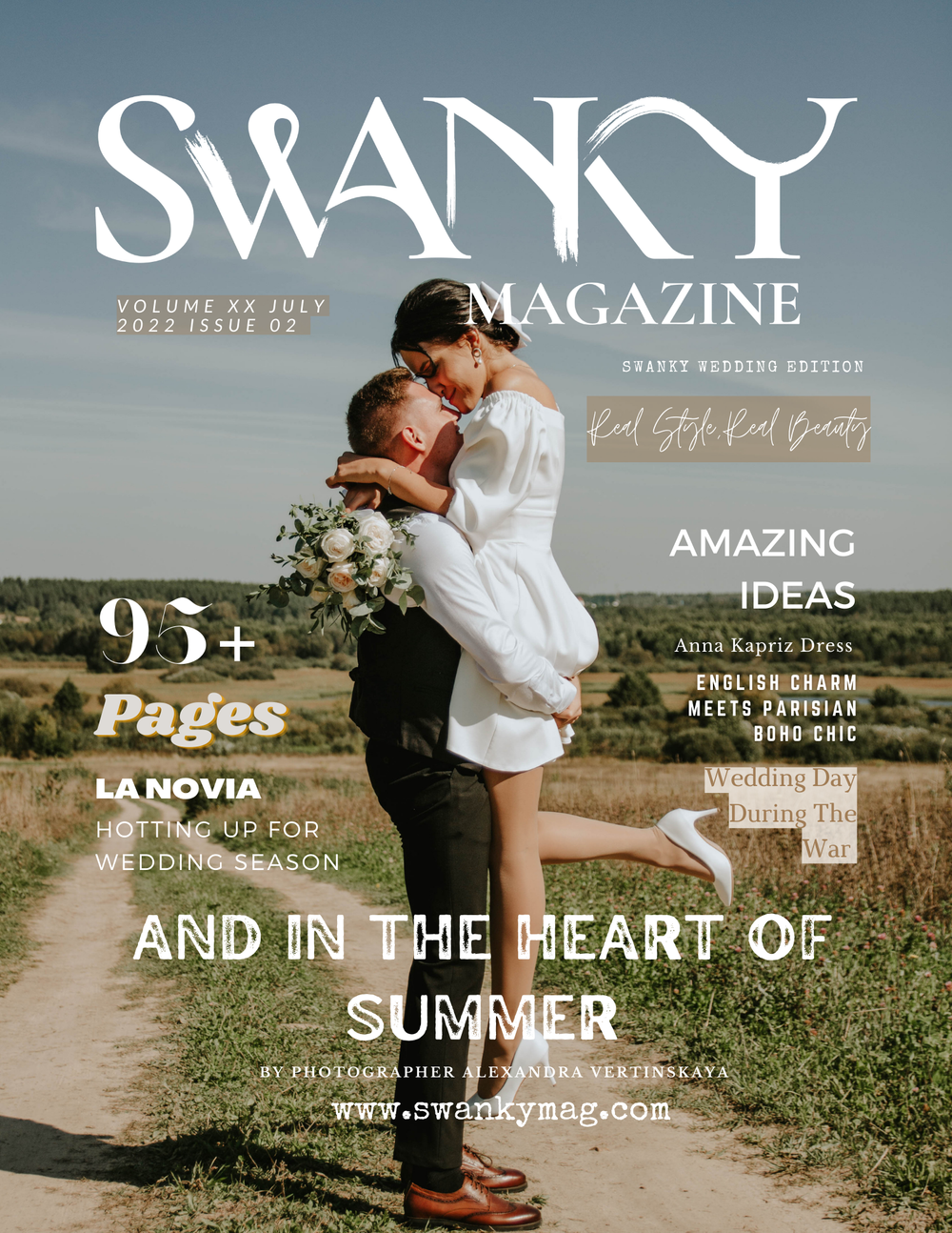 Swanky Wedding Editions JULY VOL XX Issue 2 -PRINT ISSUE