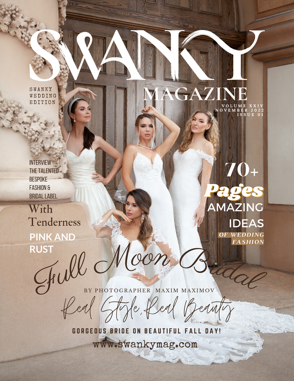 Swanky Wedding Edition November VOL XXIV Issue 01 - PRINT ISSUE