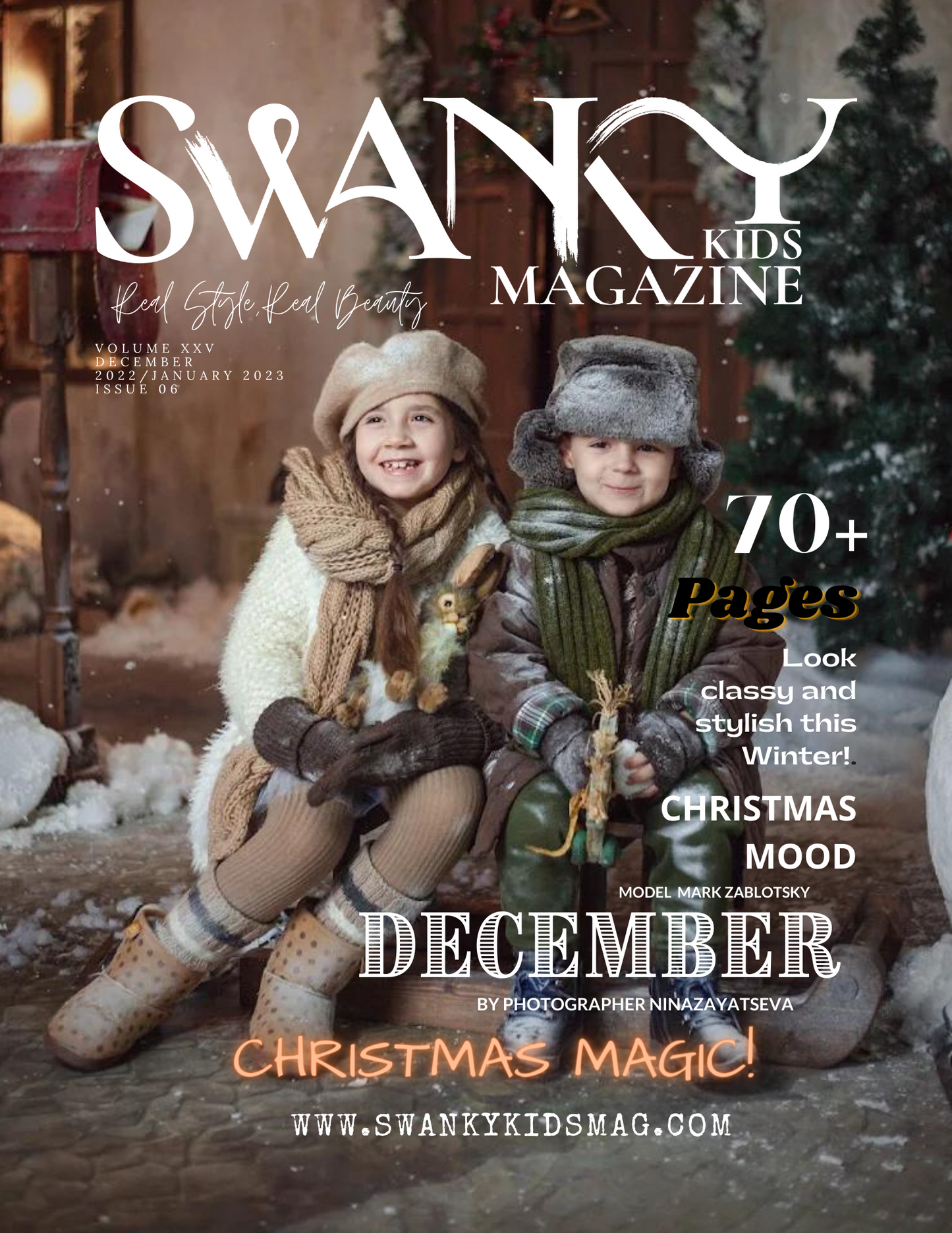 Swanky Kids Christmas Special Editions Dec/Jan 2022/2023 VOL XXV Issue 06